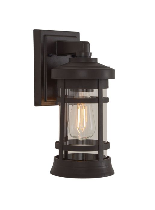 ##Antique Hardware## Resilience 1 Light Outdoor Lantern in Bronze