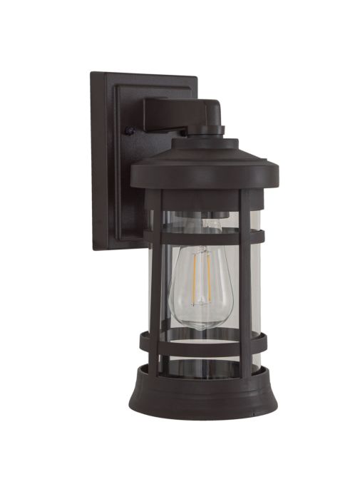 ##Antique Hardware## Resilience 1 Light Outdoor Lantern in Bronze