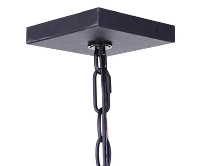 ##Antique Hardware## Armstrong 3 Light Outdoor Pendant in Midnight