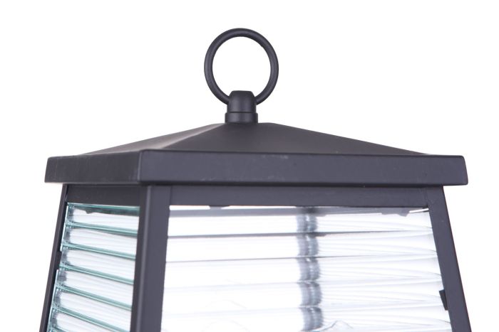 ##Antique Hardware## Armstrong 3 Light Outdoor Post Mount in Midnight