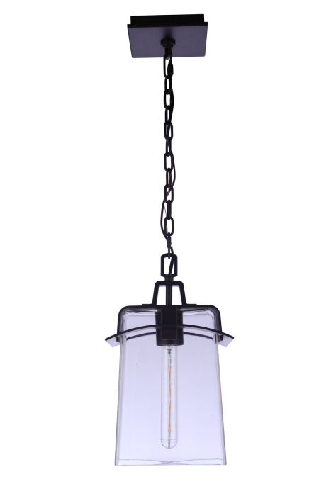 ##Antique Hardware## Smithy 1 Light Outdoor Pendant in Age Bronze Brushed