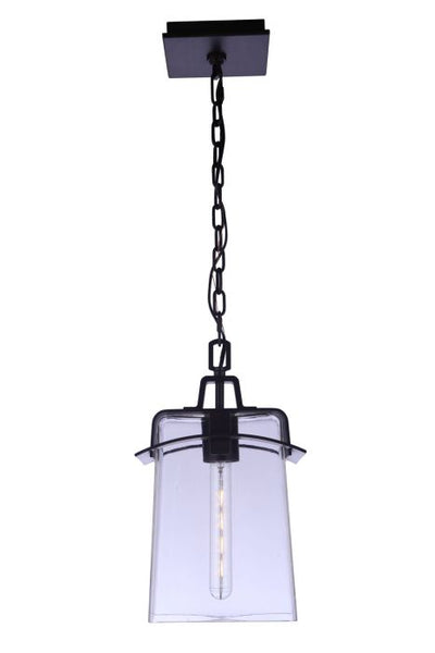 ##Antique Hardware## Smithy 1 Light Outdoor Pendant in Age Bronze Brushed