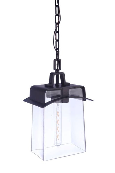 ##Antique Hardware## Smithy 1 Light Outdoor Pendant in Age Bronze Brushed