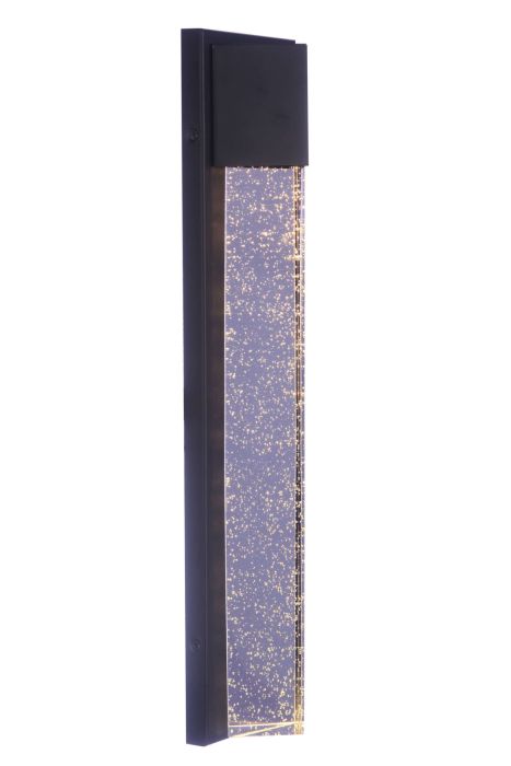 ##Antique Hardware## Tony Large Outdoor LED Pocket Sconce in Midnight