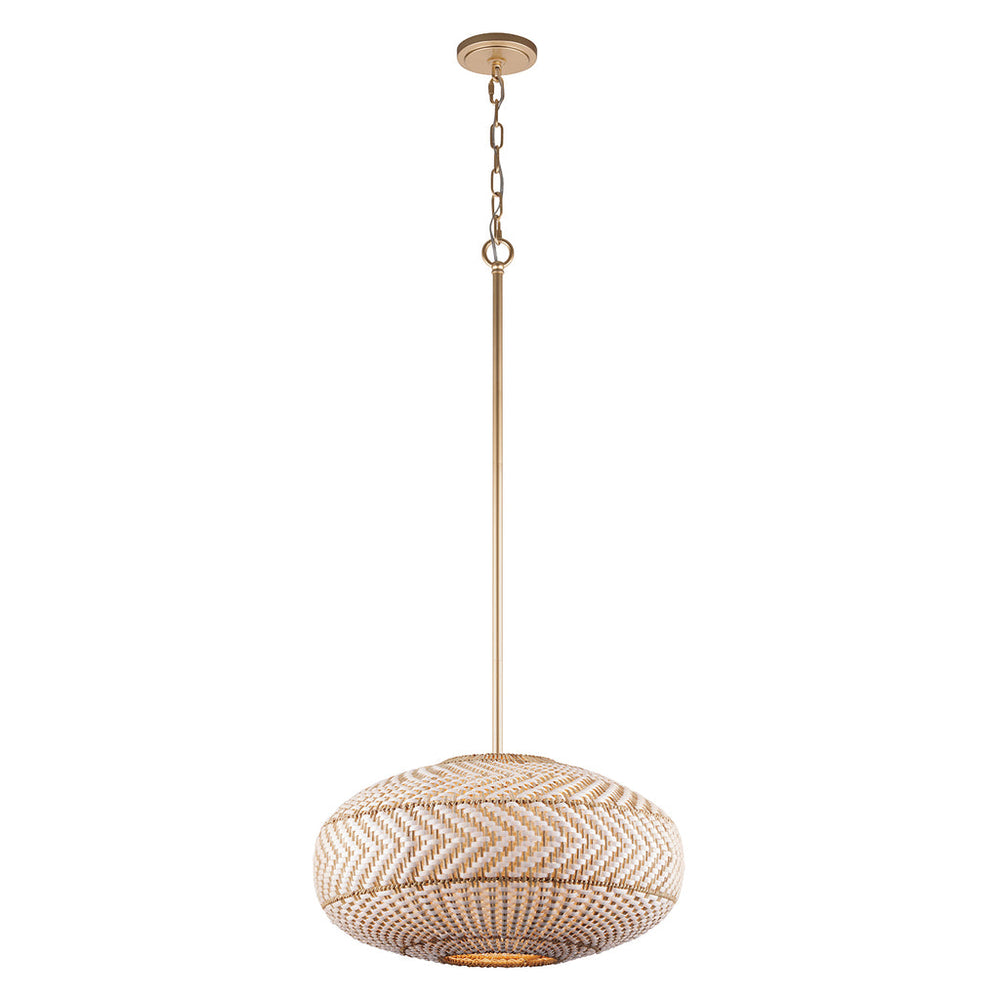 ##Antique Hardware## Zanzibar 4 Light Soft Gold Pendant