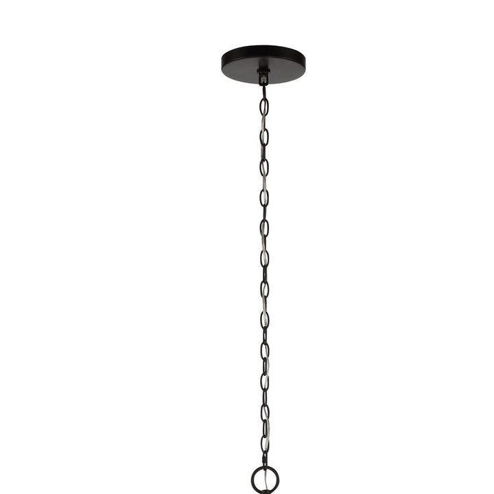 ##Antique Hardware## Zucca 4 Light English Bronze + Antique Gold Chandelier