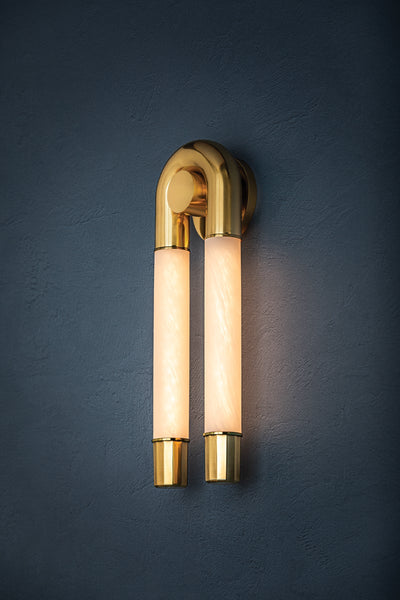 ##Antique Hardware## Zeme Wall Sconce