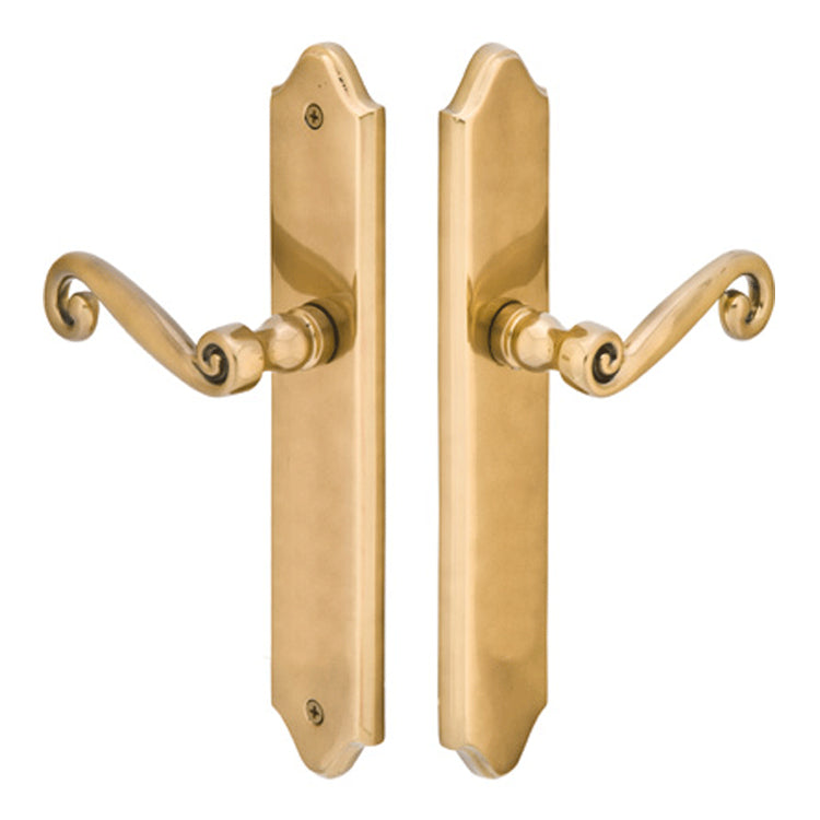 Solid Brass Concord Euro Style Dummy Pair Multi Point Lock Trim