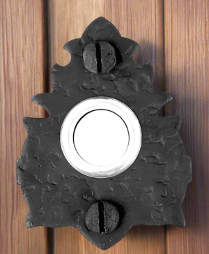 ##Antique Hardware## Iron Electric Bell Button (Fancy Shape)