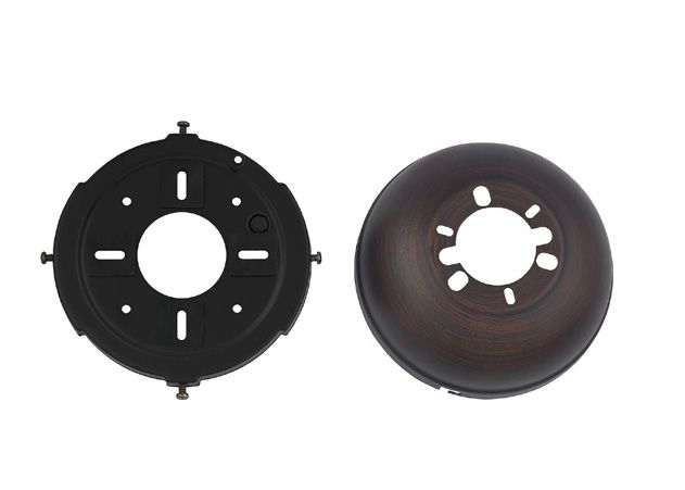 Antique Hardware Close Mount Adapator for WiFi Fans in Aged Bronze Accessory