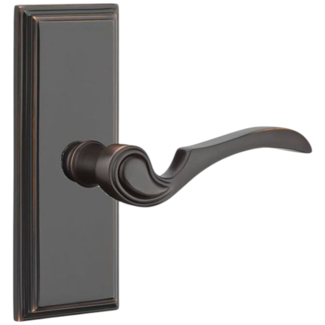 ##Antique Hardware## Emtek Solid Brass Coventry Lever With Wilshire Backplate (Several Finish Options)