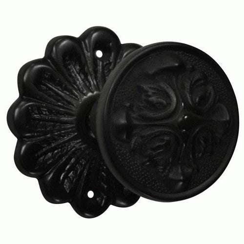 Solid Brass Romanesque Style Door Knob Set