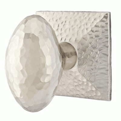 Antique Hardware Hammered Egg Knob With Hammered Rosette (Several Finish Options) EMTEK DOOR KNOB