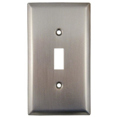 4 1/2 Inch Solid Brass Traditional Switch Plate