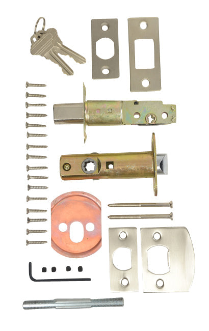 ##Antique Hardware## Georgian Oval Roped Style Single Door Entryway Set (Several Knob & Finish Options Available)