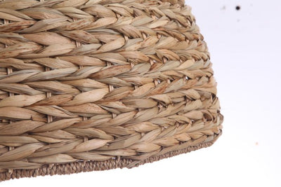 ##Antique Hardware## Natural Pendant 1 Light Pendant w/ Woven Sea Grass Dome