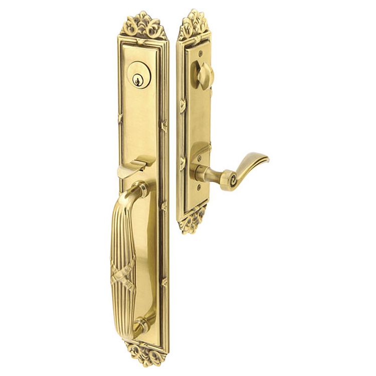 Solid Brass Imperial Style Entryway Set – Antique Hardware Supply