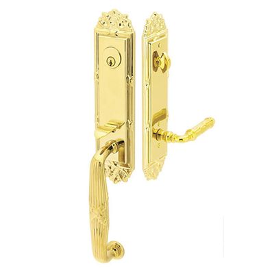 Solid Brass Ribbon and Reed Style Entryway Set