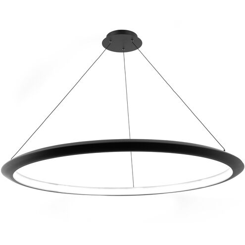 ##Antique Hardware## The Ring LED 48 inch Chandelier Ceiling Light in 2700K 48in  Black