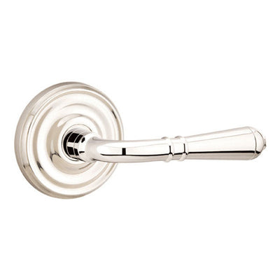 Antique Hardware Emtek Solid Brass Turino Lever With Regular Rosette (Many Finishes Available) EMTEK LEVER DOOR KNOB