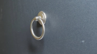 2 1/2 Inch Solid Brass Ring Pull (Several Finishes Available)