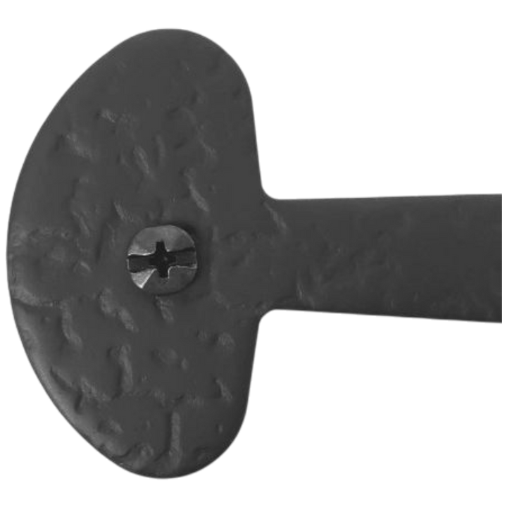 21-1/4 Inch Rough Iron Bean Strap Hinge