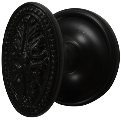 Traditional Rosette Door Set with Avalon Style Door Knobs (Several Finishes Available)