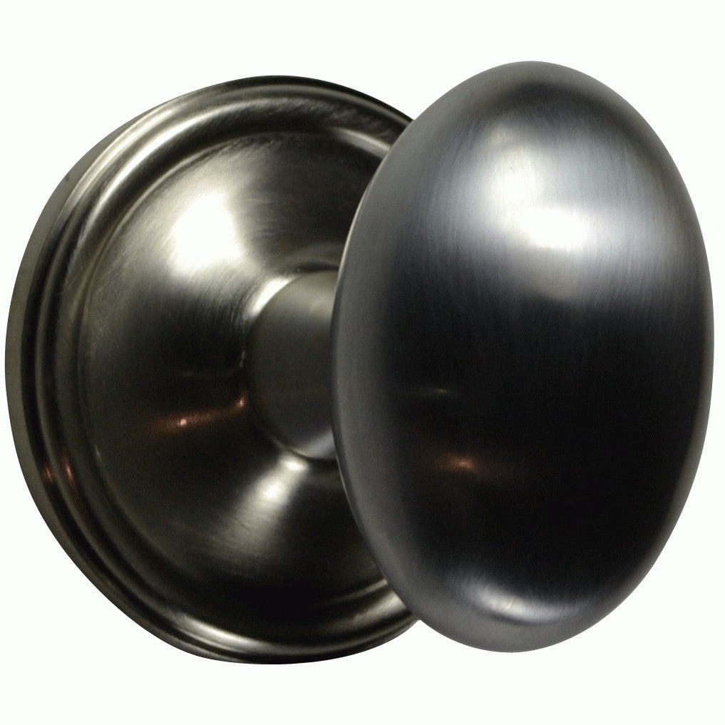 Traditional Rosette Door Set with Egg Style Door Knobs (Several Finishes Available)
