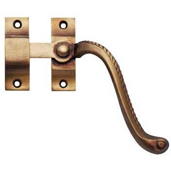 Georgian Rope Window Lock Right Hinge (Several Finishes Available)