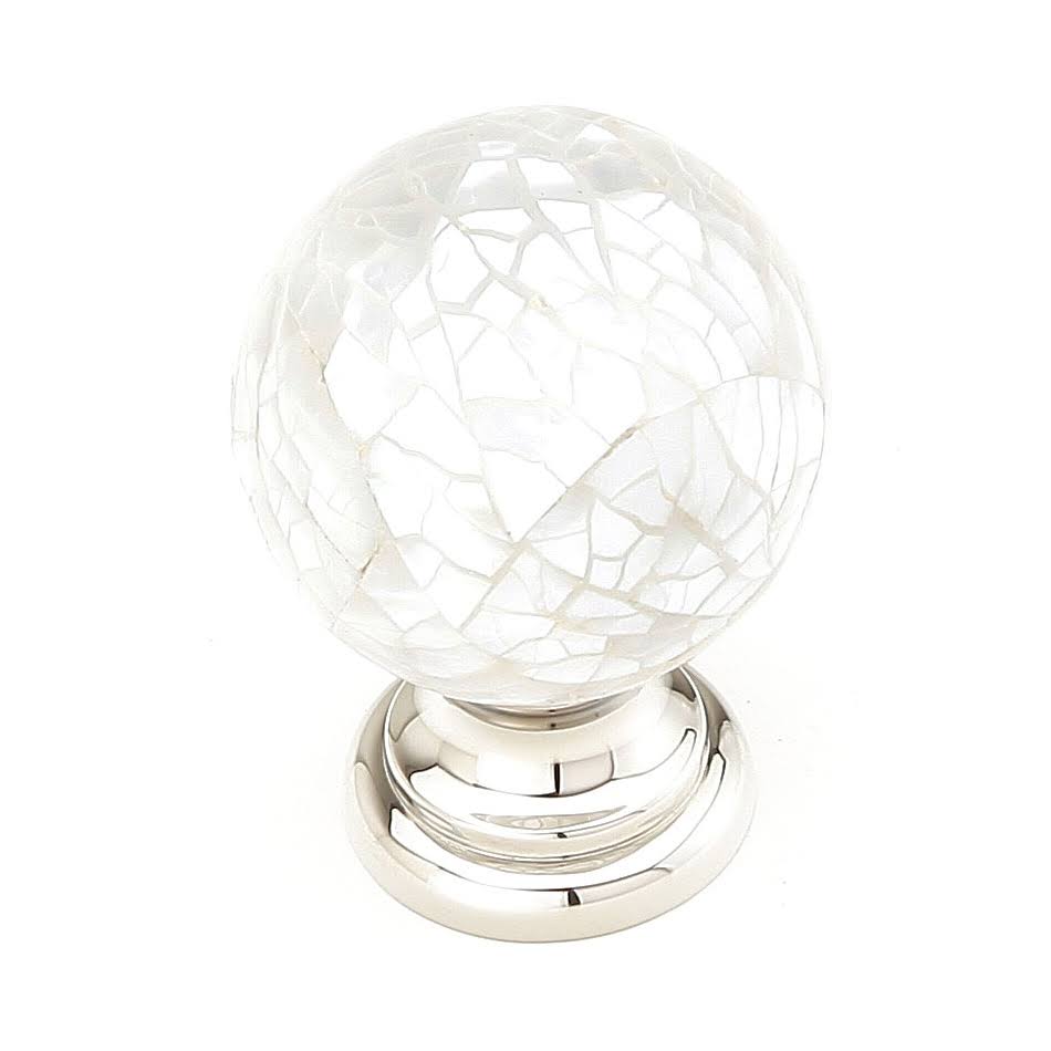 Symphony Inlays Mother of Pearl Round Cabinet & Furniture Knob