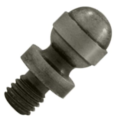 1/2 Inch Solid Brass Acorn Tip Cabinet Finial