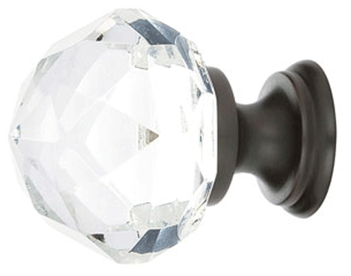 Emtek Crystal Glass Diamond Cabinet & Furniture Knob – Antique Hardware ...