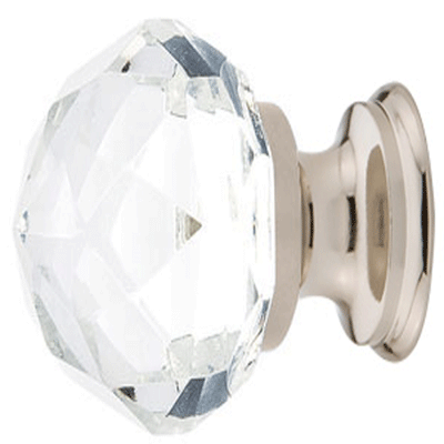 Emtek Crystal Glass Diamond Cabinet & Furniture Knob