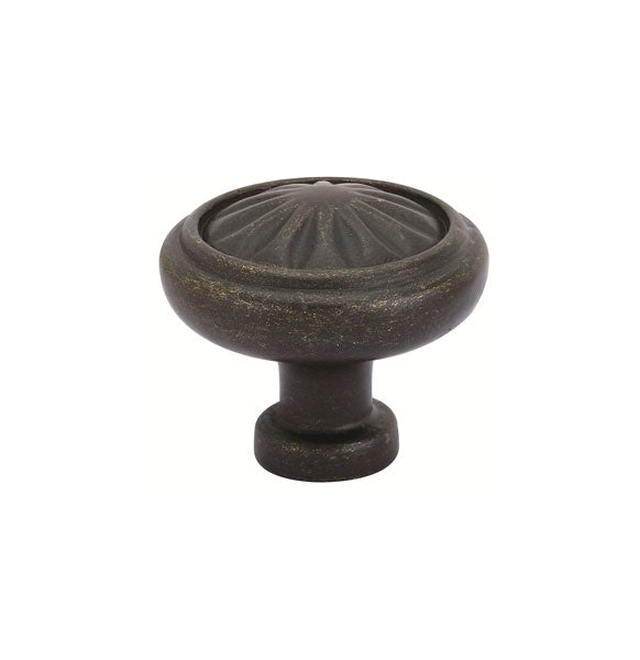 Antique Hardware 1 Inch Tuscany Bronze Round Cabinet & Furniture Knob CABINET KNOB