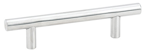 Emtek 12 1/2 Inch (10 Inch c-c) Stainless Steel Bar Pull