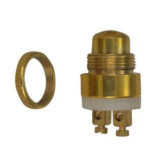 Door Bell Button (Polished Brass Finish)