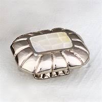 Symphony Inlays Mother of Pearl Rectangle Cabinet & Furniture Knob