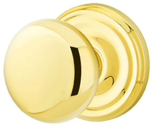 ##Antique Hardware## Solid Brass Providence Door Knob Set With Regular Rosette (Several Finish Options)