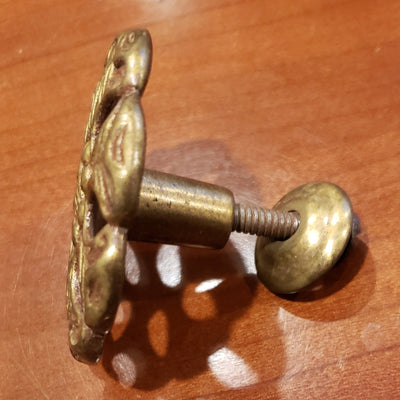 1 7/8 Inch Diameter Pull (Original, Antique Brass)