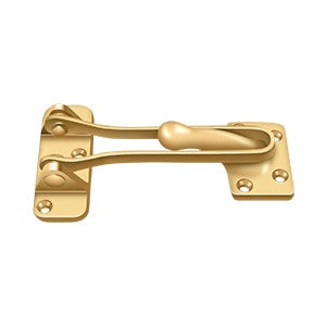 4 Inch Solid Brass Door Guard