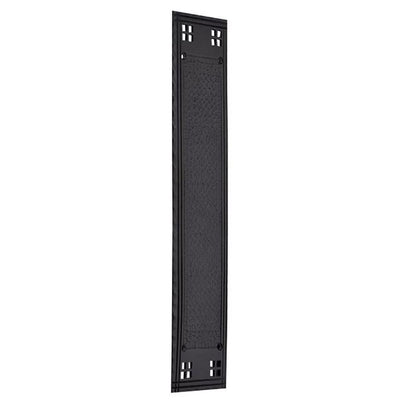 10 Inch Craftsman Style Push Plate (Oil Rubbed Bronze Finish)
