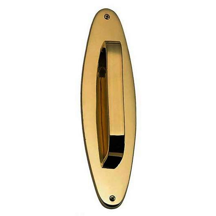 11 Inch Traditional Oval Door Pull & Plate