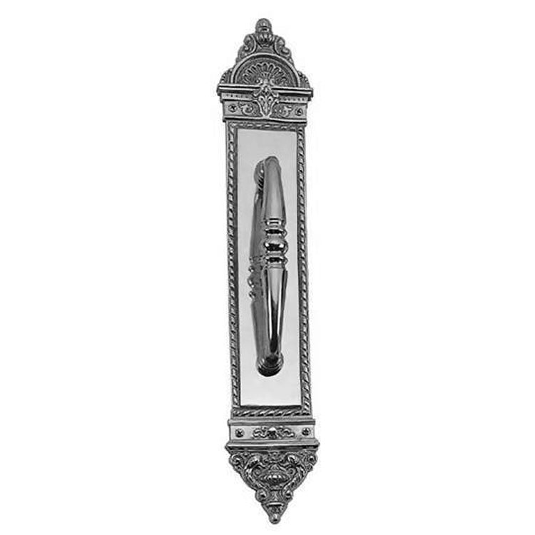 Solid Brass L'Enfant 16 1/2 Inch Pull Plate (Several Finishes Available)