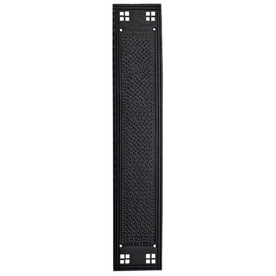 18 Inch Craftsman Style Push Plate