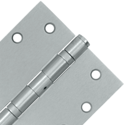 4 1/2 Inch x 4 1/2 Inch Non-Removable Pin Steel Hinge