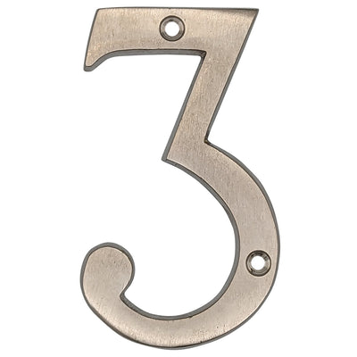 4 Inch Tall House Number 3