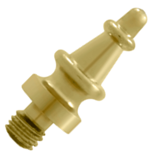 5/8 Inch Solid Brass Steeple Tip Cabinet Finial