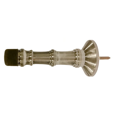 Traditional 3 Inch Solid Brass Door Stop (Several Finishes Available)