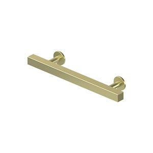 4 Inch Solid Brass Pommel Cabinet & Furniture Pull