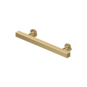 4 Inch Solid Brass Pommel Cabinet & Furniture Pull